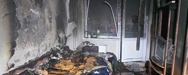 В Егорьевске при пожаре погибли женщина и ее 8-летний сын